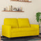 vidaXL - Tweezitsbank - 120 - cm - fluweel - geel
