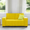 vidaXL - Tweezitsbank - 120 - cm - fluweel - geel