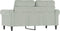 vidaXL - Tweezitsbank - 120 - cm - fluweel - lichtgrijs