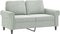 vidaXL - Tweezitsbank - 120 - cm - fluweel - lichtgrijs
