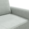 vidaXL - Tweezitsbank - 120 - cm - fluweel - lichtgrijs