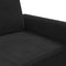vidaXL - Tweezitsbank - 120 - cm - fluweel - zwart