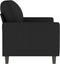 vidaXL - Tweezitsbank - 120 - cm - fluweel - zwart