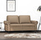 vidaXL - Tweezitsbank - 120 - cm - kunstleer - cappuccinokleurig