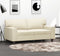 vidaXL - Tweezitsbank - 120 - cm - kunstleer - crèmekleurig