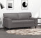 vidaXL - Tweezitsbank - 120 - cm - kunstleer - grijs