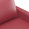 vidaXL - Tweezitsbank - 120 - cm - kunstleer - wijnrood