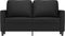 vidaXL - Tweezitsbank - 120 - cm - kunstleer - zwart
