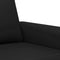 vidaXL - Tweezitsbank - 120 - cm - kunstleer - zwart