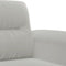 vidaXL - Tweezitsbank - 120 - cm - microvezelstof - lichtgrijs