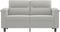 vidaXL - Tweezitsbank - 120 - cm - microvezelstof - lichtgrijs