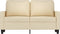 vidaXL - Tweezitsbank - 120 - cm - stof - crèmekleurig