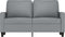 vidaXL - Tweezitsbank - 120 - cm - stof - lichtgrijs