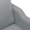 vidaXL - Tweezitsbank - 120 - cm - stof - lichtgrijs