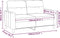 vidaXL - Tweezitsbank - 120 - cm - stof - taupe