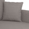 vidaXL - Tweezitsbank - 120 - cm - stof - taupe