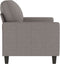 vidaXL - Tweezitsbank - 120 - cm - stof - taupe