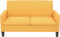 vidaXL - Tweezitsbank - 135x65x76 - cm - geel