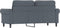 vidaXL - Tweezitsbank - 140 - cm - fluweel - donkergrijs