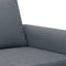 vidaXL - Tweezitsbank - 140 - cm - fluweel - donkergrijs