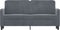 vidaXL - Tweezitsbank - 140 - cm - fluweel - donkergrijs