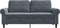 vidaXL - Tweezitsbank - 140 - cm - fluweel - donkergrijs