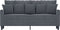 vidaXL - Tweezitsbank - 140 - cm - fluweel - donkergrijs