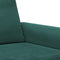 vidaXL - Tweezitsbank - 140 - cm - fluweel - donkergroen