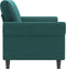 vidaXL - Tweezitsbank - 140 - cm - fluweel - donkergroen