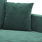 vidaXL - Tweezitsbank - 140 - cm - fluweel - donkergroen