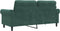 vidaXL - Tweezitsbank - 140 - cm - fluweel - donkergroen