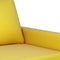 vidaXL - Tweezitsbank - 140 - cm - fluweel - geel