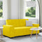 vidaXL - Tweezitsbank - 140 - cm - fluweel - geel