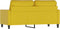 vidaXL - Tweezitsbank - 140 - cm - fluweel - geel
