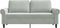 vidaXL - Tweezitsbank - 140 - cm - fluweel - lichtgrijs