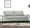 vidaXL - Tweezitsbank - 140 - cm - fluweel - lichtgrijs