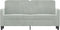 vidaXL - Tweezitsbank - 140 - cm - fluweel - lichtgrijs