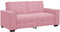 vidaXL - Tweezitsbank - 140 - cm - fluweel - roze