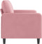 vidaXL - Tweezitsbank - 140 - cm - fluweel - roze