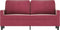 vidaXL - Tweezitsbank - 140 - cm - fluweel - wijnrood