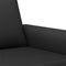 vidaXL - Tweezitsbank - 140 - cm - fluweel - zwart