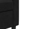 vidaXL - Tweezitsbank - 140 - cm - fluweel - zwart