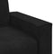 vidaXL - Tweezitsbank - 140 - cm - fluweel - zwart