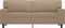 vidaXL - Tweezitsbank - 140 - cm - kunstleer - cappuccinokleurig