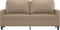 vidaXL - Tweezitsbank - 140 - cm - kunstleer - cappuccinokleurig