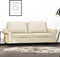 vidaXL - Tweezitsbank - 140 - cm - kunstleer - crèmekleurig