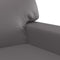 vidaXL - Tweezitsbank - 140 - cm - kunstleer - grijs
