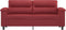 vidaXL - Tweezitsbank - 140 - cm - kunstleer - wijnrood