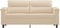 vidaXL - Tweezitsbank - 140 - cm - microvezelstof - crème
