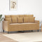 vidaXL - Tweezitsbank - 140 - cm - stof - bruin